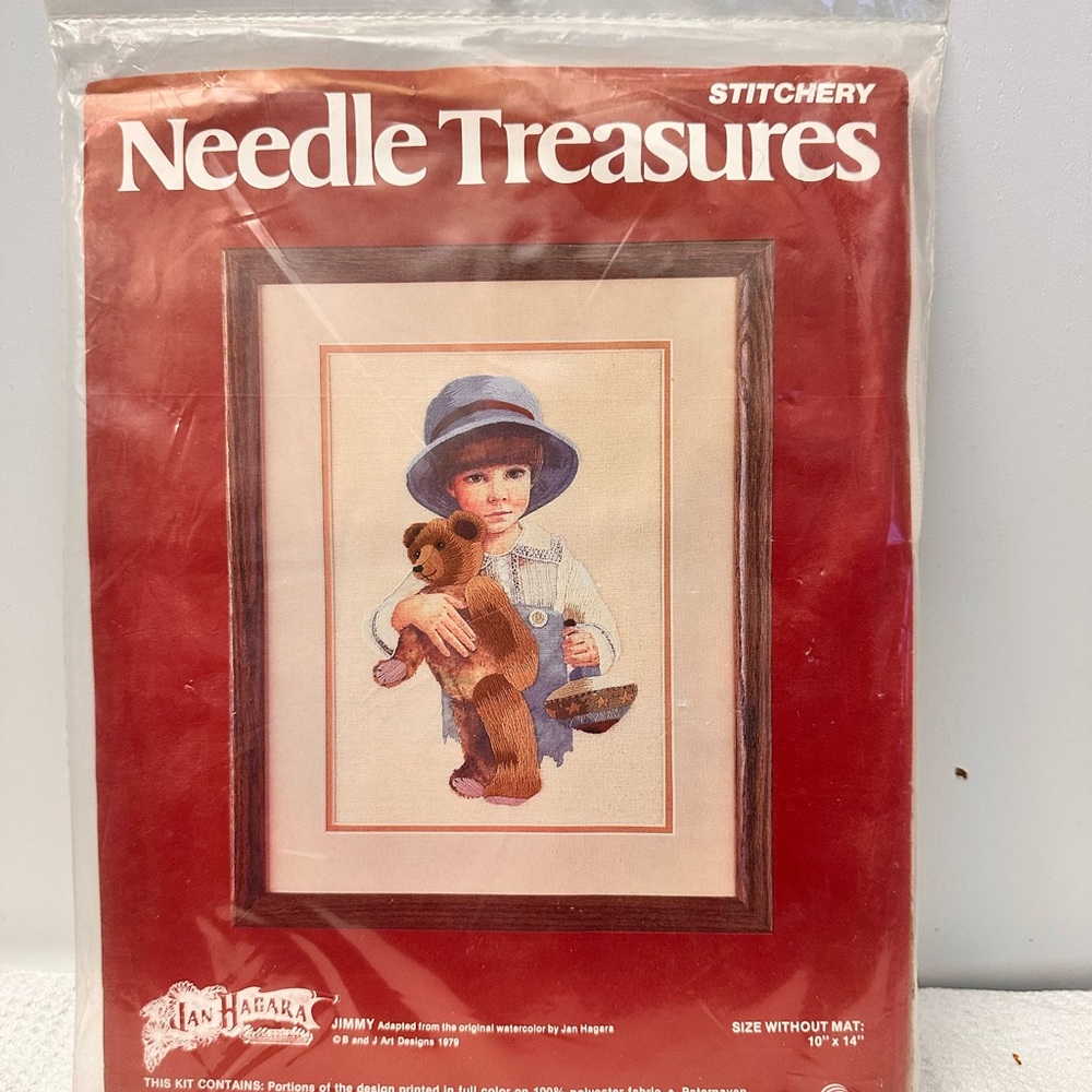 Vintage Needle Treasures  "Jimmy" By Jan Hagara